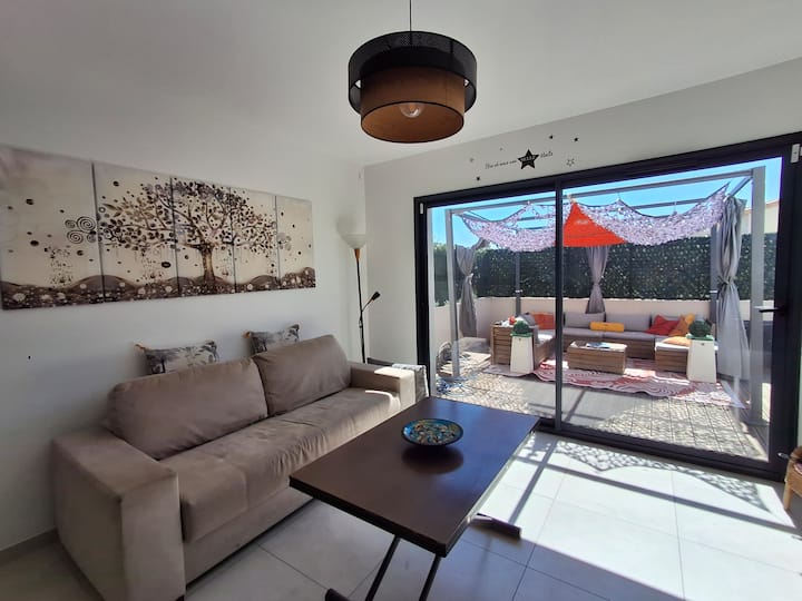 Villa/ Parking/ Wi-fi/terrasse - Bessan