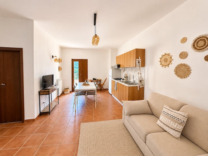 Ampia zona giorno con cucina