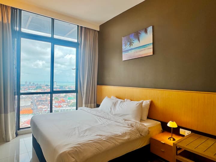 Elegant Bathtub Stay & River View @ Thepinesmelaka - Malacca