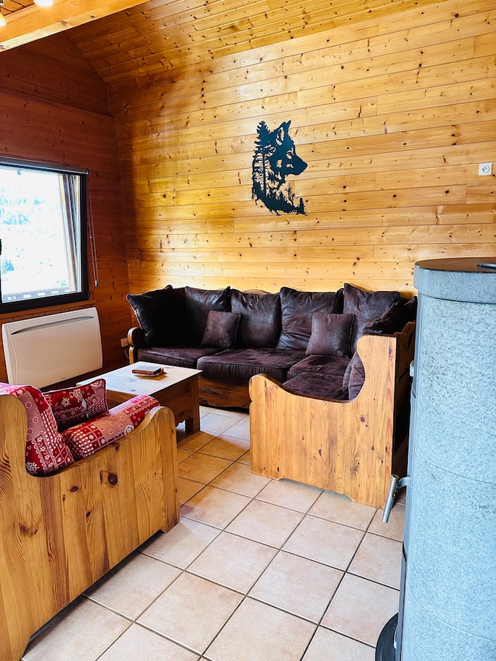 Chalet Le Loup Des Cimes - Cadre Nature - 10 Pers. - Francia