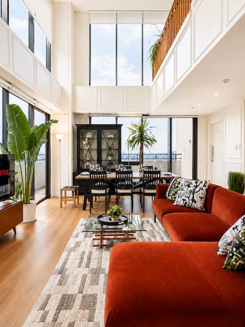 3BR New Designer Penthouse Loft @Mosaic, Greenbelt