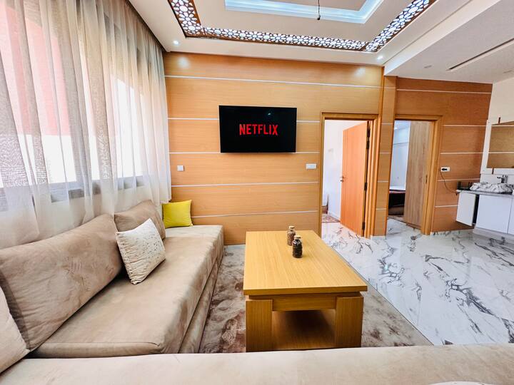 Light-filled Apartment With Full Amenities - Taghazout