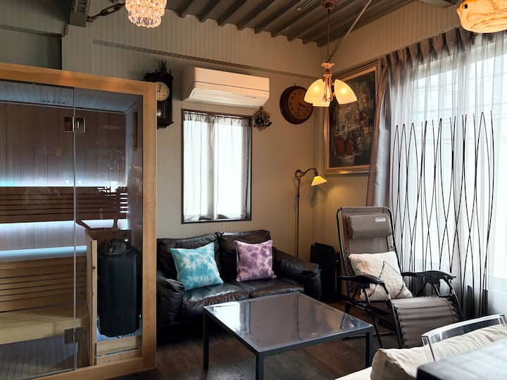 Premium Cypress Sauna/private Villa/ Rooftopsunset - 逗子市
