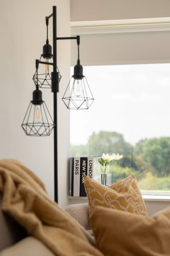 Decoración de la sala de estar.