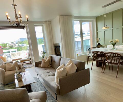 Popular Airbnb listing: Apartment on Tjuvholmen in Frogner