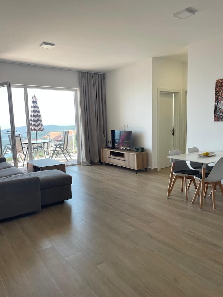 Modern Apartment In Budva With Sea View - モンテネグロ