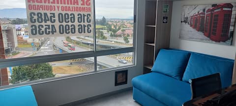 Top Airbnb: Excellent Studio Apartment in Chía