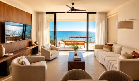 Top performing Airbnb: Azelmar | Ocean View | Infinity Pool | 8 guests in Bahía De Kino