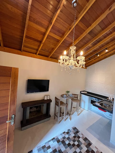Airbnb em destaque: Cantinho da Soneca Chalet em Domingos Martins