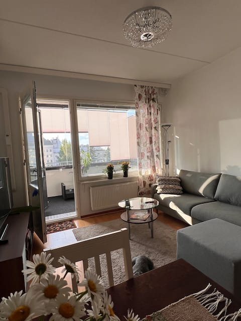 Popular Airbnb listing: City duplex (43 m2) in the center of Jyväskylä in Puistola