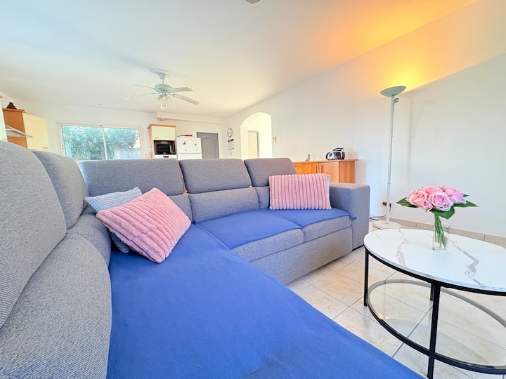 Belle Villa 8 Pers • Piscine Privée • 5 Min Plage - Saint-Cyprien