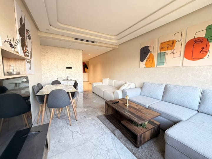 Magnifique 3 Chambres Casa/palmier & Free Parking - Casablanca