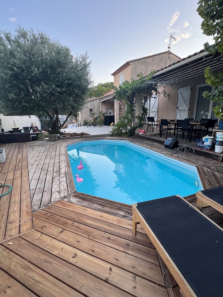 ÉVasion à Lavérune, Villa, Piscine, Soleil & Calme - Montpellier