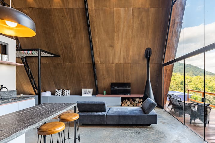 Sítio Feil A2 · A-frame Com Piscina · 17 Hectares - Lajeado