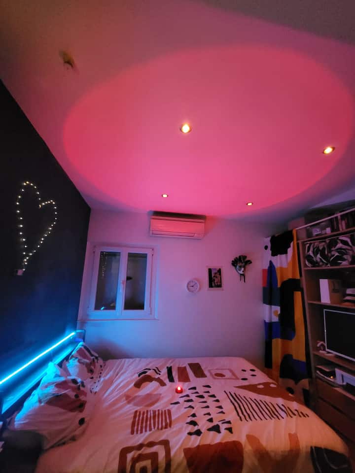 Espace chambre à coucher