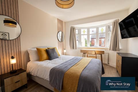 Stylish 4 bedroom | Parking | Central | Nottingham