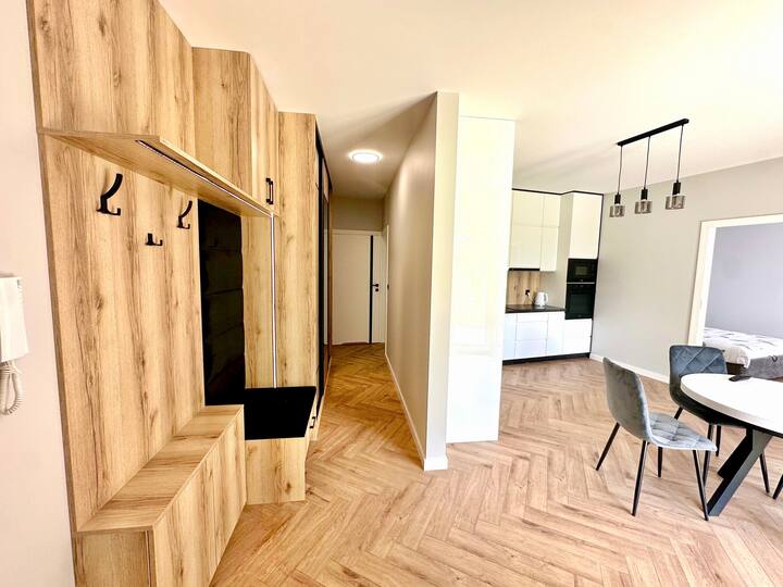 Salon Z Widokiem Na Jezioro Kisajno + 2 Sypialnie - Giżycko