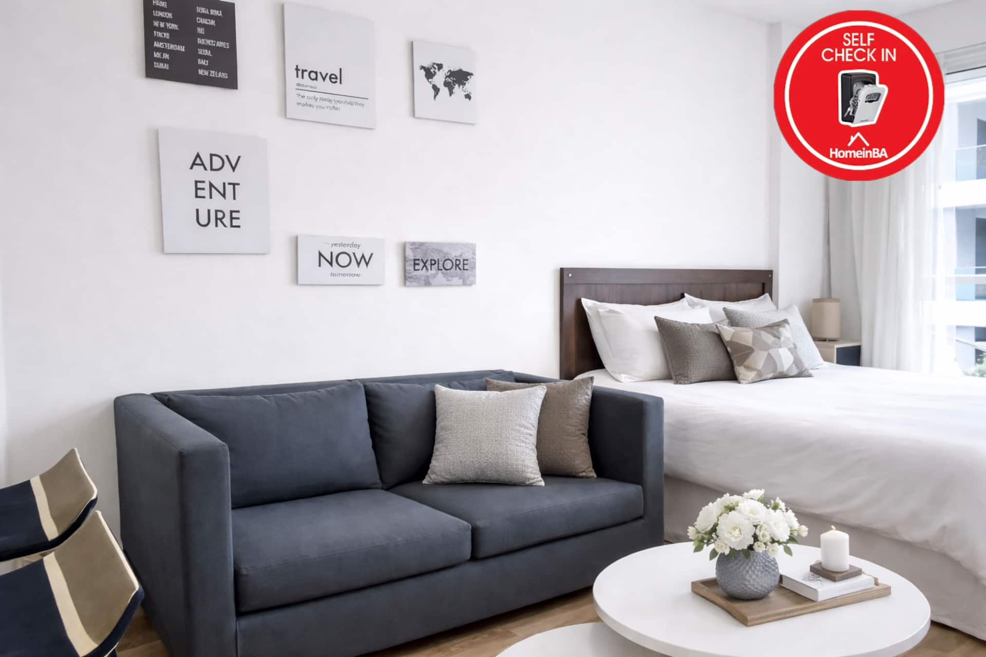 Furnished studio apartment in Palermo Soho