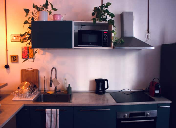 Chambre Moderne, Lit King Size, Clim, Cuisine, Tv - Nice