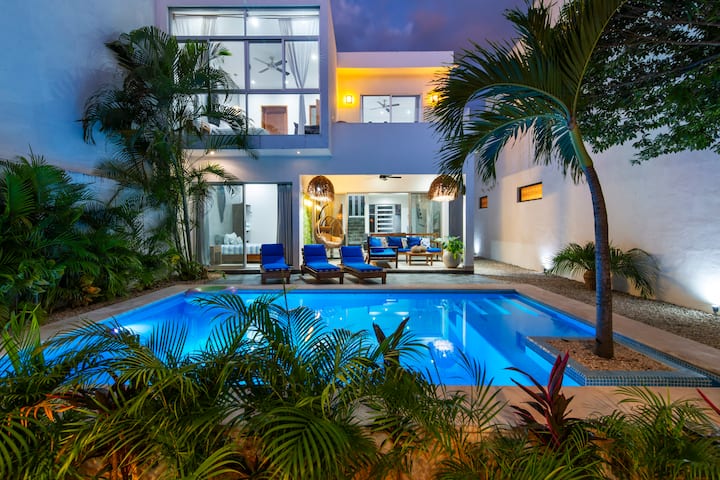 Casa Dallas-guest Fav/pergola & Grill/6 Bikes/wifi - Tulum