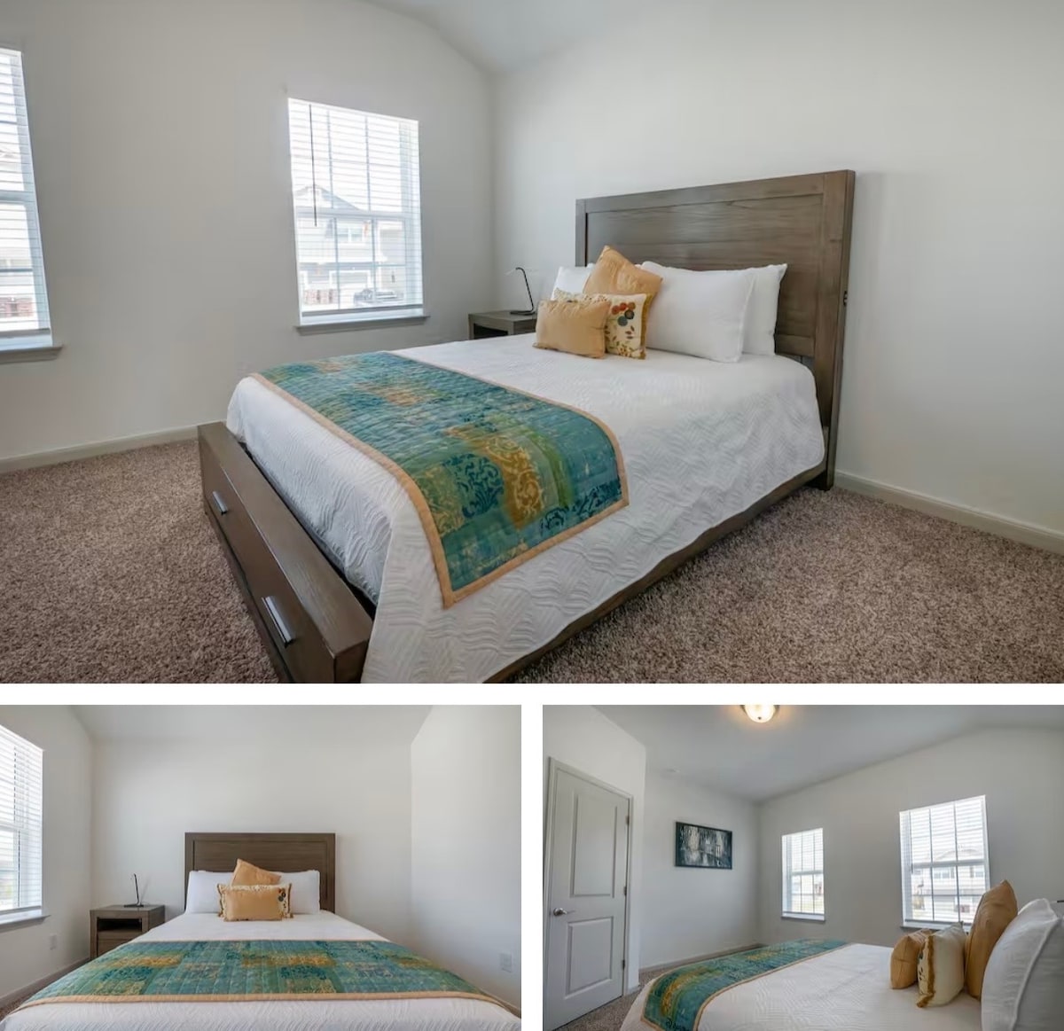 საძინებელი 3 — დამატებითი საძინებელი, რომელიც მშვიდ და კომფორტულ გარემოს სთავაზობს დასასვენებლად.