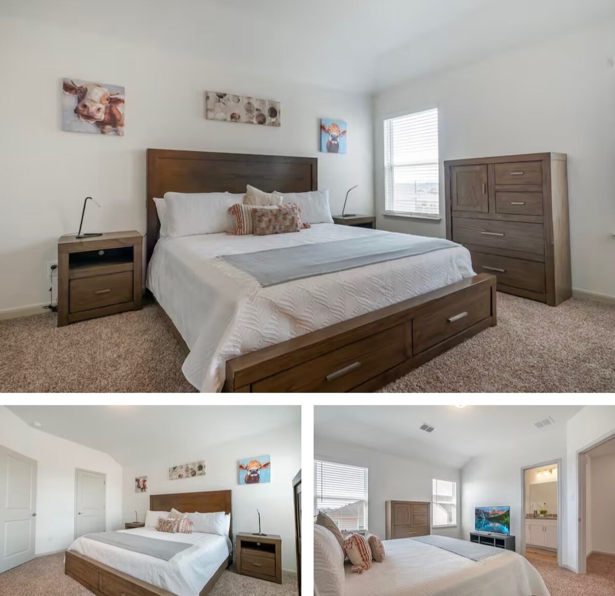 ძირითადი საძინებელი — ფართო და კომფორტული საძინებელი, რომელიც განკუთვნილია დასვენებისა და განტვირთვისთვის.