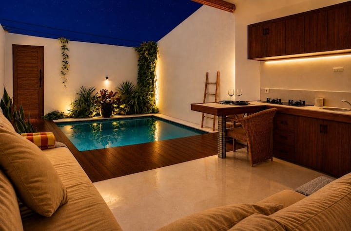 Modern Pool Villa Free Scooter/ 7 Min To Ubud - Bali