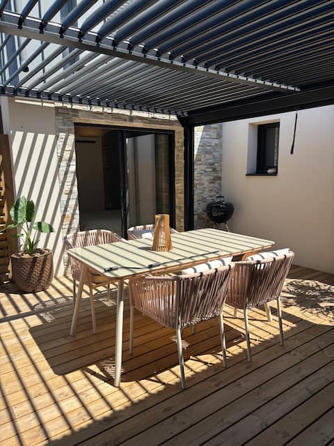 Binic-500m Beach-Terrace & 2 Independent Spaces