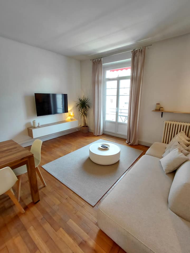 Idéal Championnet - 3 Chambres - Parking Privé - Grenoble