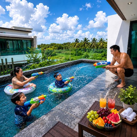 Pooljade36p/swimpool/snooker/karaOK/buffet/gamebox