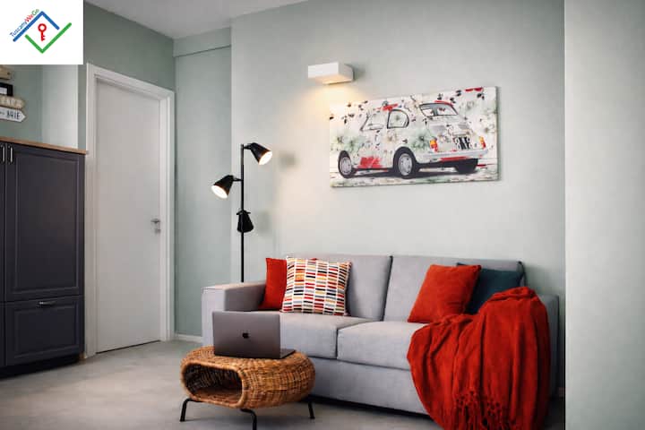 Melograno: Private Guest Parking & Terrace - Prato