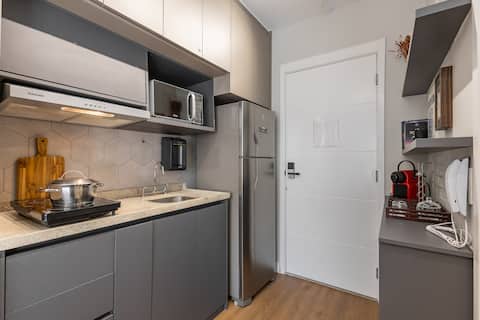 Successful Airbnb property: One-bedroom flat near metro station (3minute walk) in Ipiranga