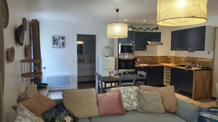 F3 Duplex 70m2 Dans Le Village  5 Pers. Avec Cave - Saint-Martin-Vésubie