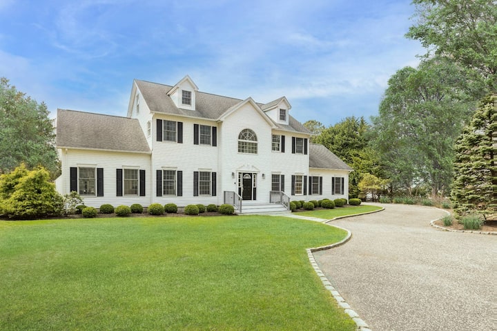 House By The Bay: Heated Pool, Hot Tub, Gym, Sauna - The Hamptons, NY