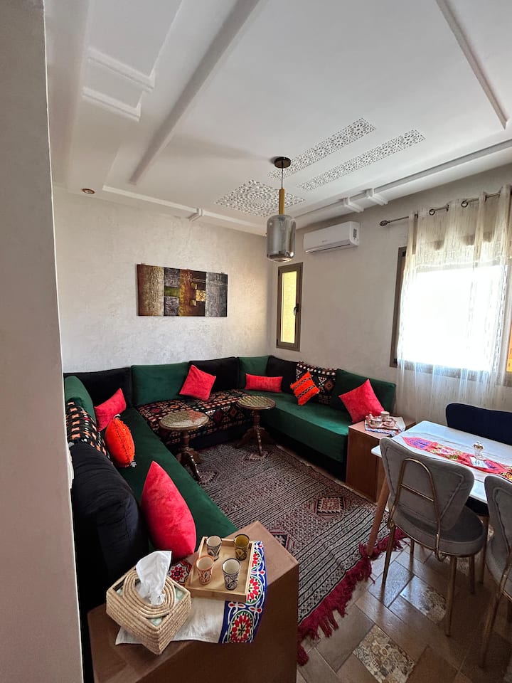 Logement Calme à 5 Min Plage - Taghazout