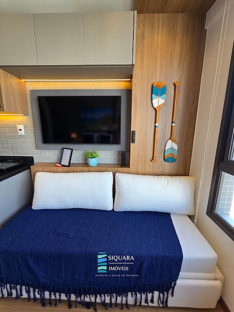 Imóvel de sucesso: Studio Charme Barra Premium Sea View and Pool em Barra