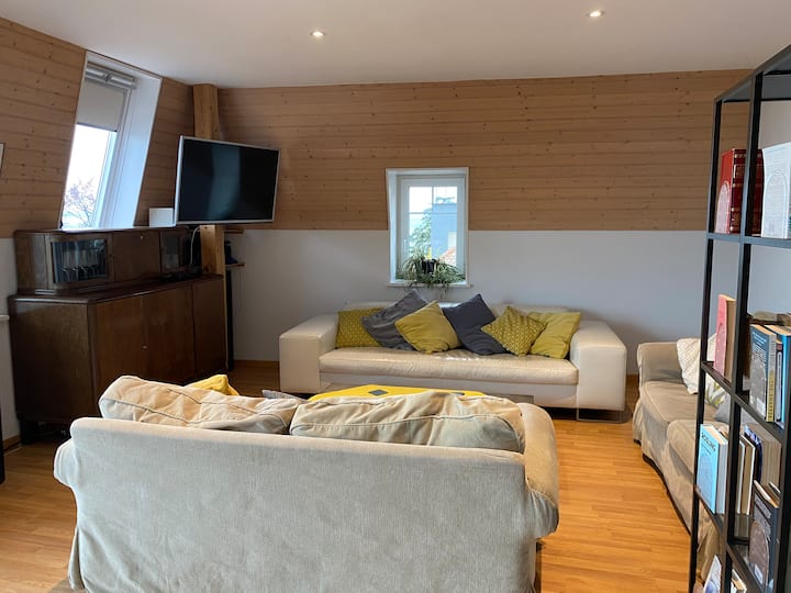Room On Private Floor In  Duplex Apartment - Neuchâtel