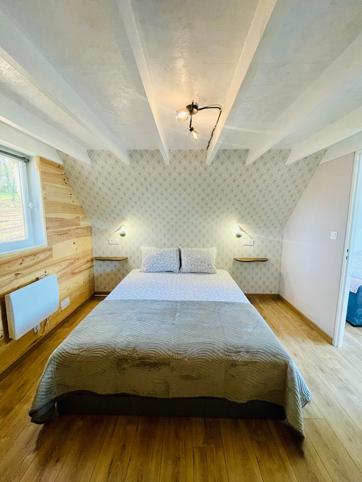 Luxe Lodge Met Spectaculair Uitzicht & Rust - Creuse