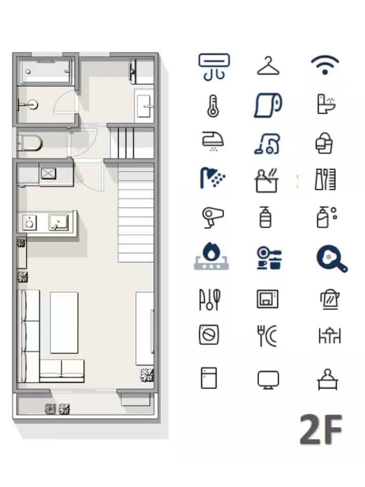 Entire 110㎡ House｜sleeps 12｜near Namba & Airport - Osaka