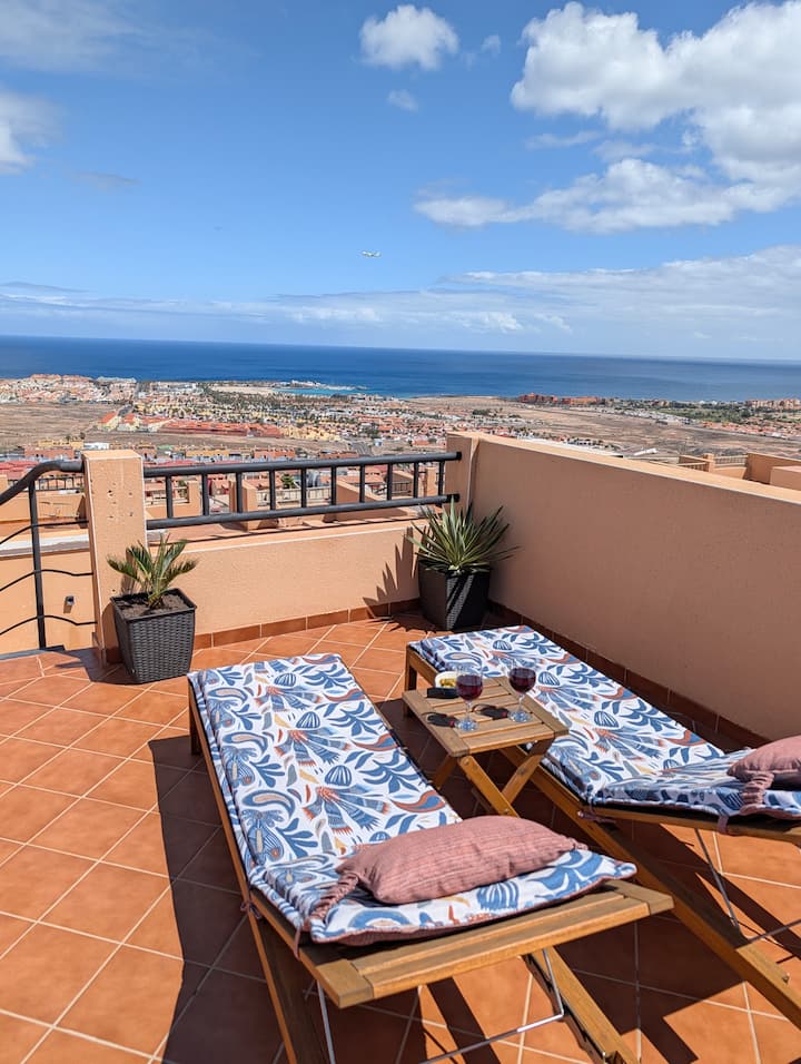 Terraced House With Ocean View - Fuerteventura