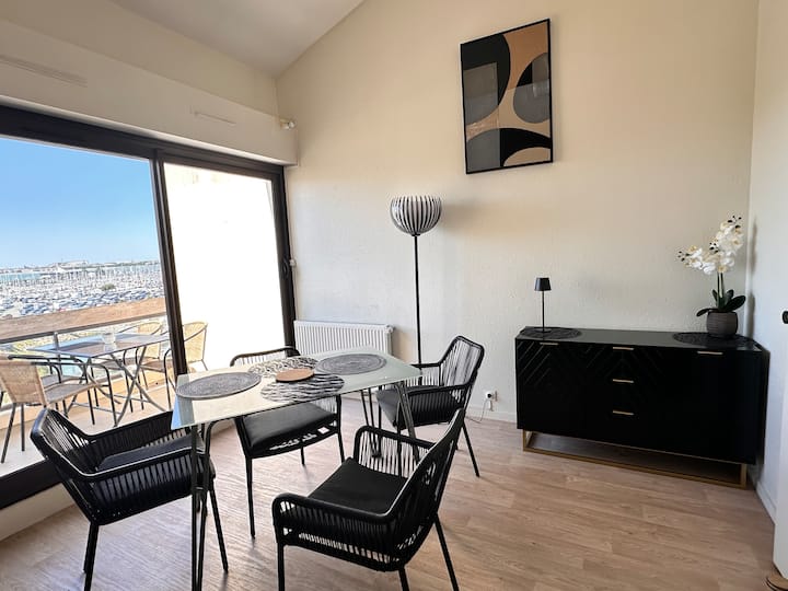 Terrasse Avec Vue Mer & Port- Plage Minimes 5’ - La Rochelle