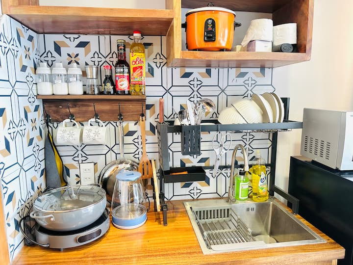 (502msnk) Luxe Studio With Balcony & Kitchen - Bình Minh
