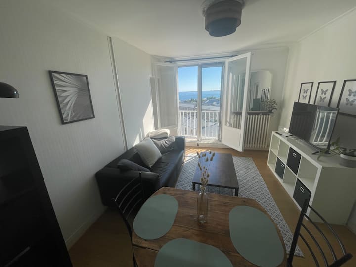 Appartement Centre-ville Vue Mer - Brest