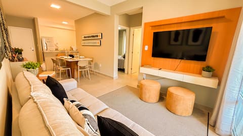 Successful Airbnb property: Vita Armonia Apartment | Near Downtown | Garage | Elevator in Serra Negra