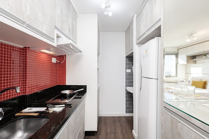 Studio Com Vista Espetacular E Vaga De Garagem - Curitiba