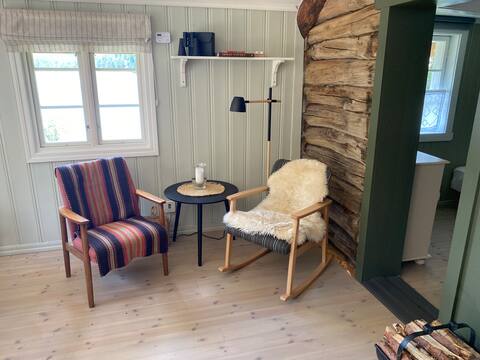 Top Airbnb: Log cabin in Drangedal at Gåsvann in Drangedal