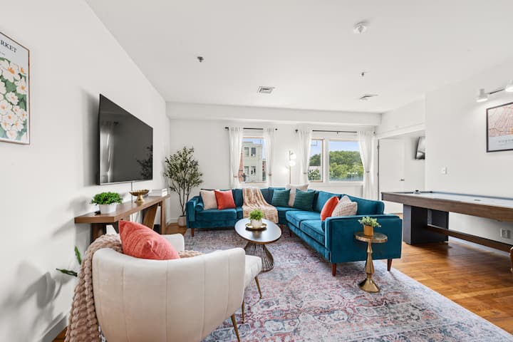 Spacious 2br Mins To Nyc Free Parking Elevator - New York