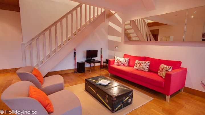 Duplex Spacieux à Saint-gervais Avec Garage 4 Ch. - Servoz