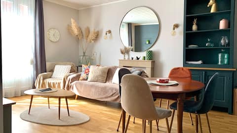 Top performing Airbnb: Marie-Louise, less than 100 m from the sea in Mers Les Bains