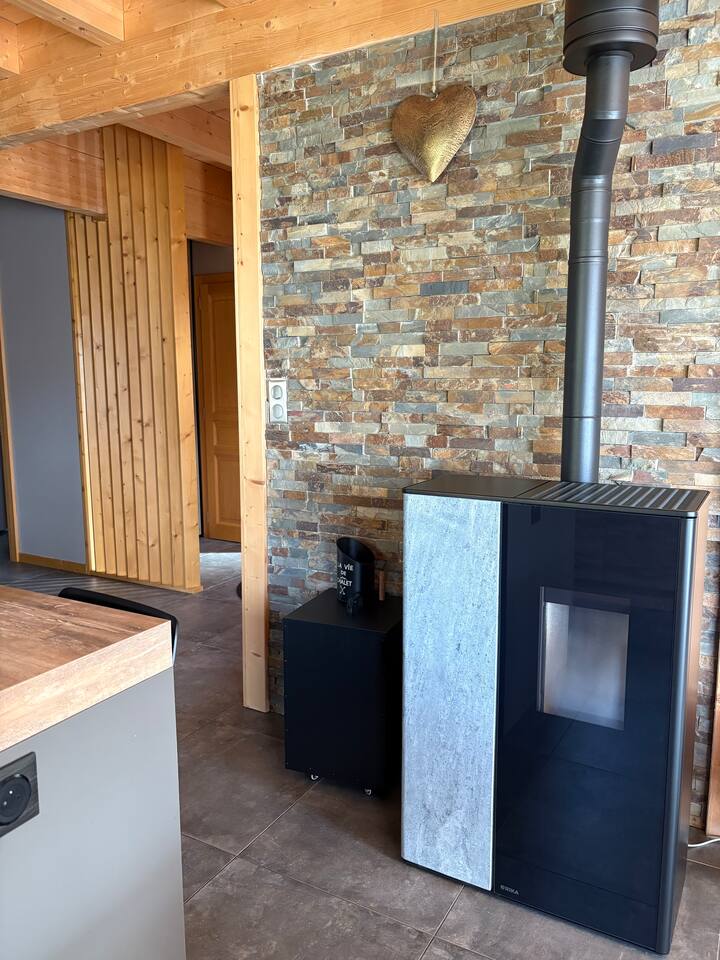 Chalet Du Moaï 8 Personnes Avec Sauna - Gérardmer